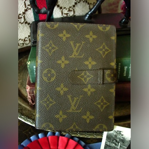 RARE Vintage LOUIS VUITTON PHOTO ALBUM Holiday Vacation Picture Portfolio Agenda - Picture 3 of 10